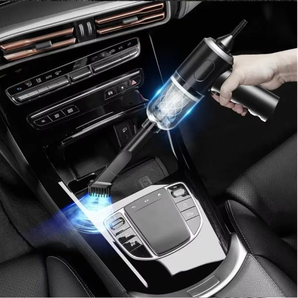 3-in-1 Wireless Vacuum Cleaner | Powerful Suction, Air Duster & Blower for Home, Car & Electronics