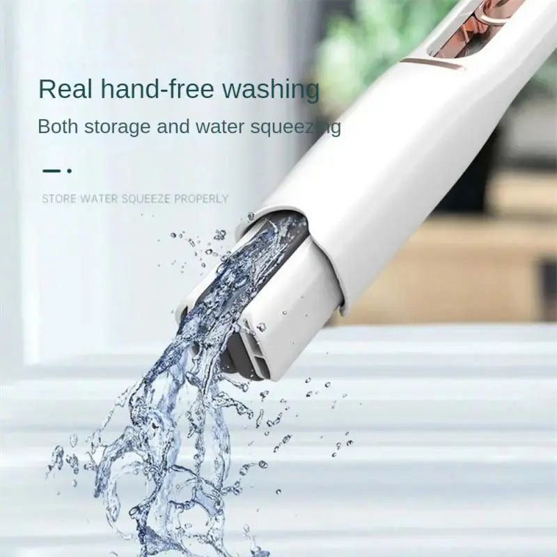 Folding Powerful Squeeze Mini Mop with Self-squeezing Floor Washing Desk Window Car Clean Tools