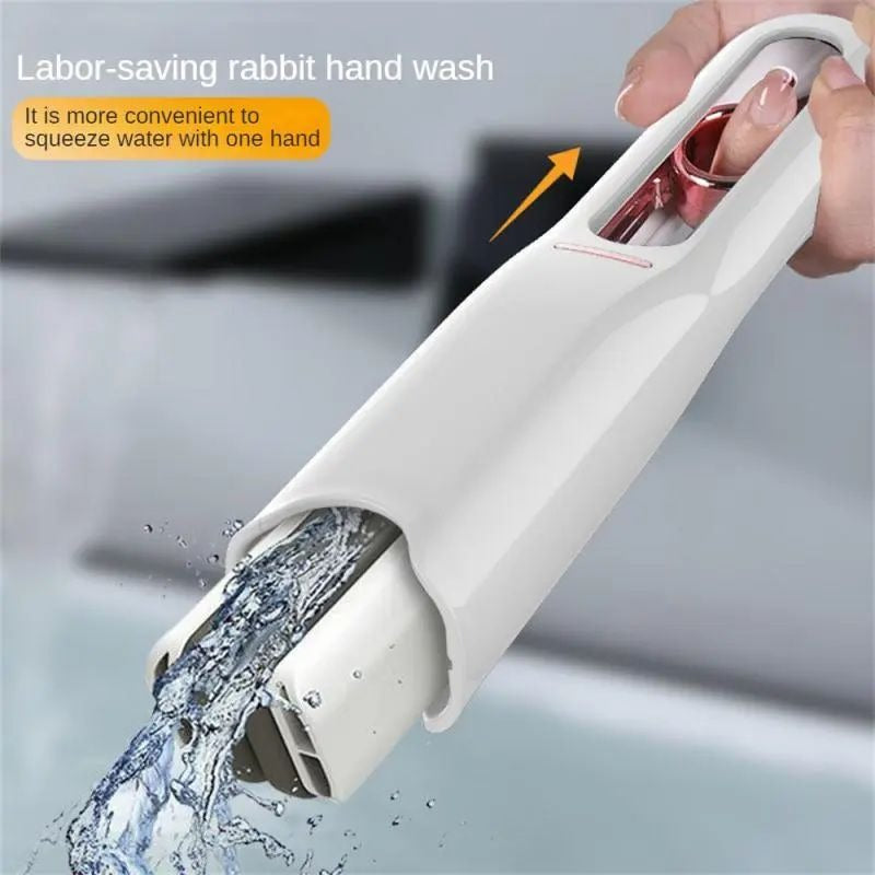 Folding Powerful Squeeze Mini Mop with Self-squeezing Floor Washing Desk Window Car Clean Tools