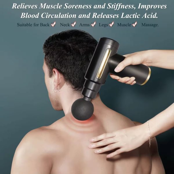 Mini Deep Tissue Massage Gun – Portable & Powerful Relief