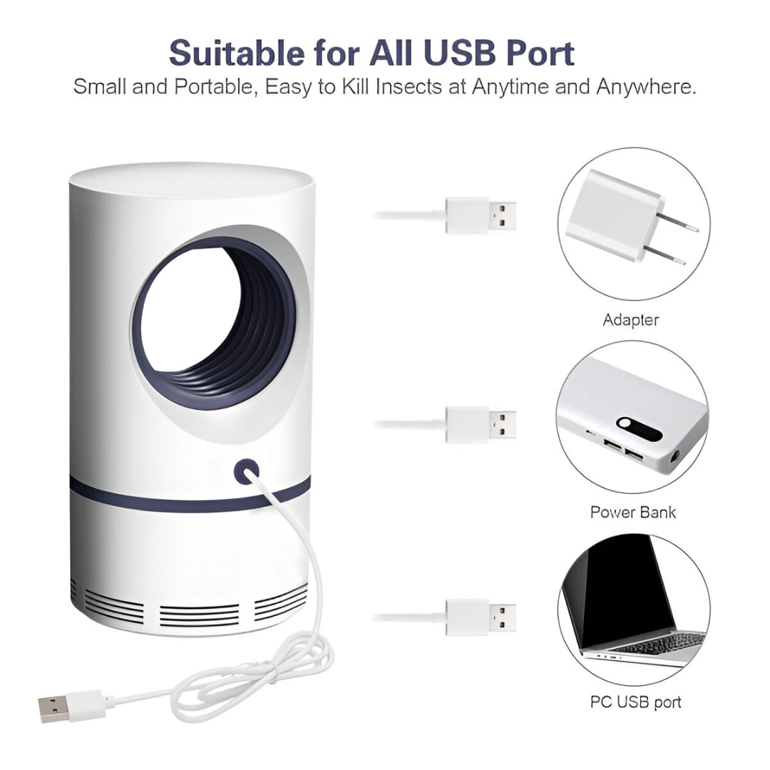 Electronic Mosquito Killer – Uv Led Mosquito Trap Lamp(big Size & Hight Quality)