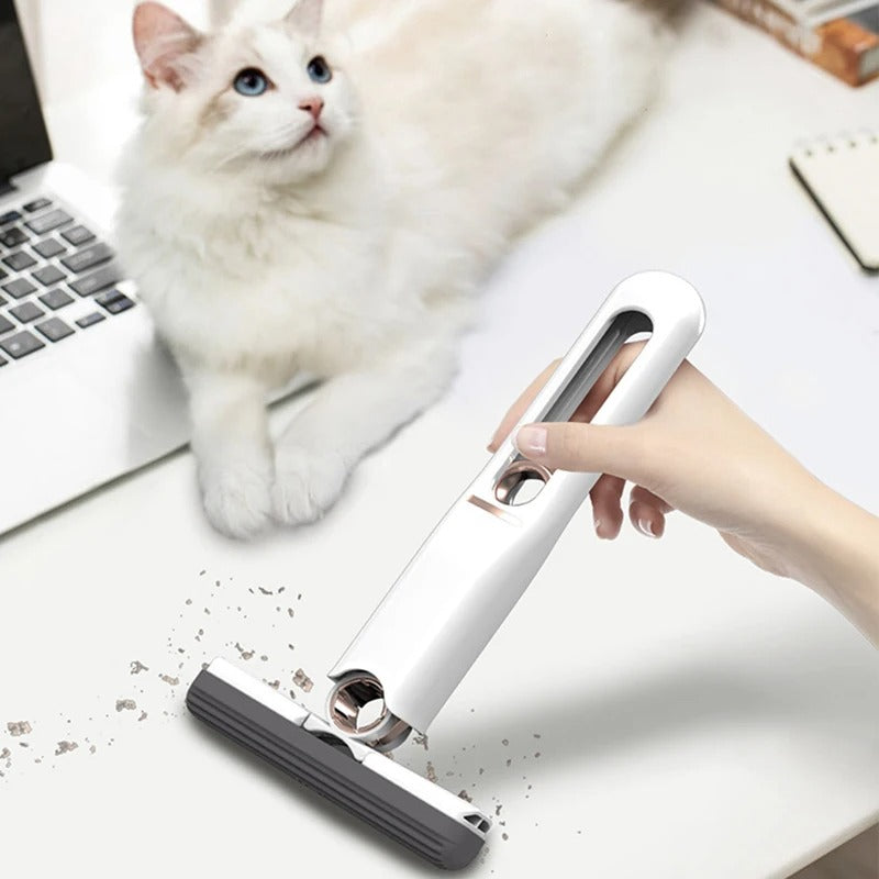 Folding Powerful Squeeze Mini Mop with Self-squeezing Floor Washing Desk Window Car Clean Tools