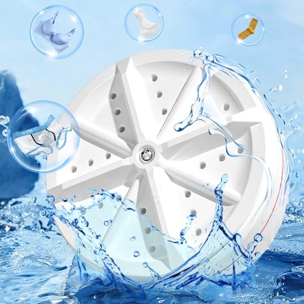 Mini Portable Turbo Washing Machine - Ultrasonic