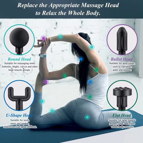 Mini Deep Tissue Massage Gun – Portable & Powerful Relief