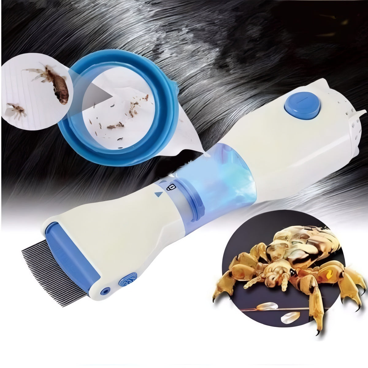 Electric Anti Lice V Comb Machine Smart, Compact And Sleek Design