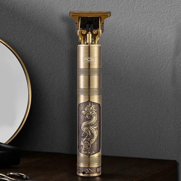 Metal Body -vintage T9 Trimmer Hair Trimmer For Men Shaver Original Usb Rechargeable Hair Cutting Machine Beard Trimmer,