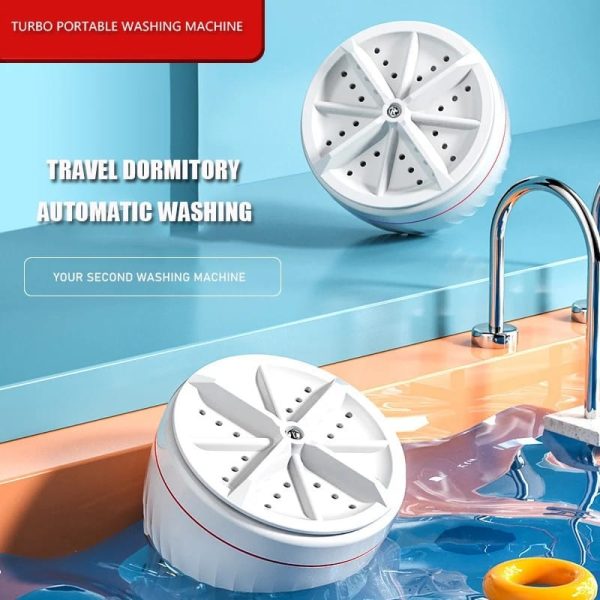 Mini Portable Turbo Washing Machine - Ultrasonic